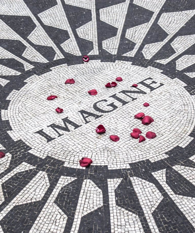 Imagine John Lennon plein